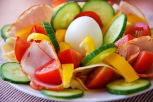 Picture of salad vegetables