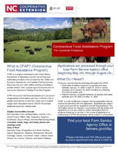 Cover photo for Program to Help Farmers and Livestock Producers