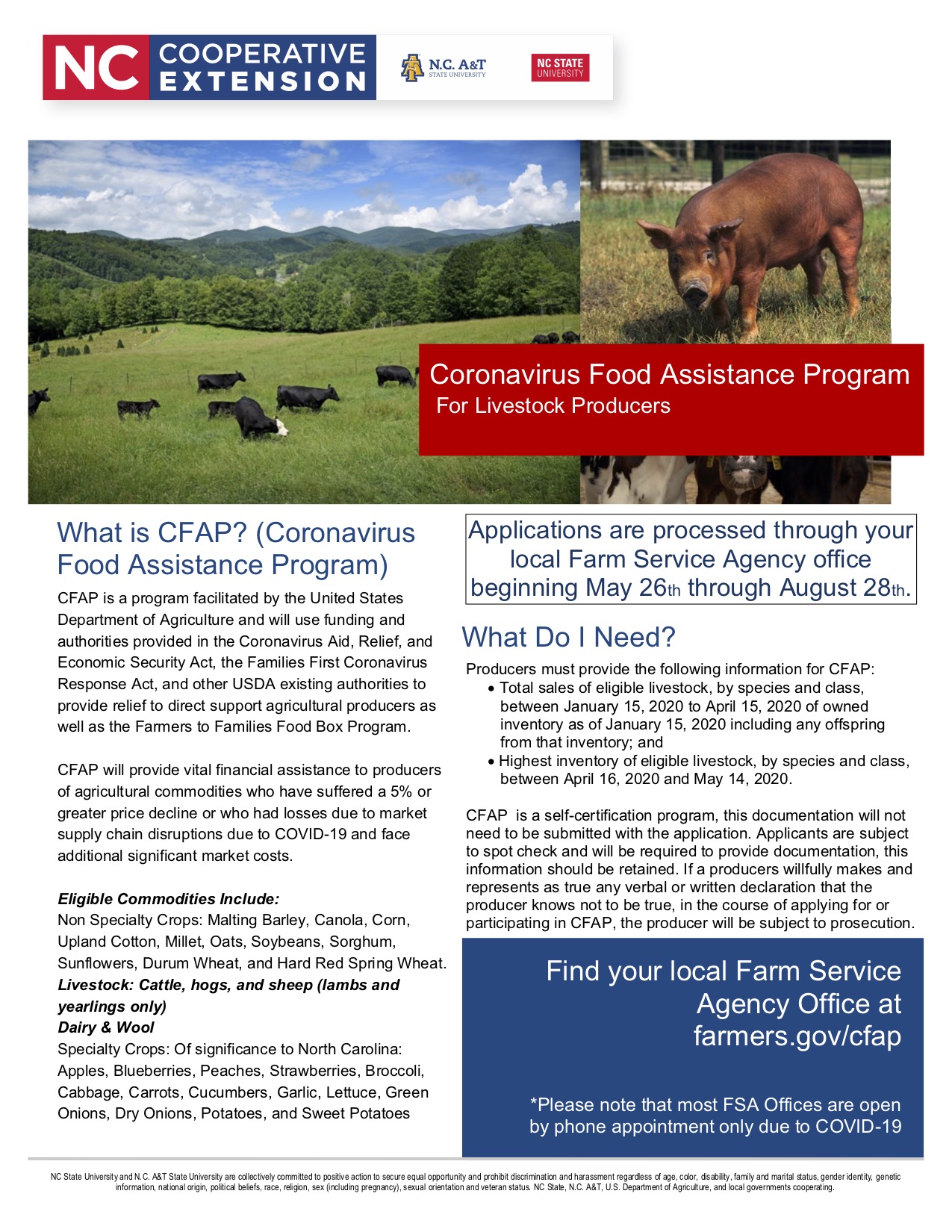 Coronavirus Food Assistance Program