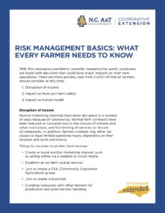 Cover photo for Risk Management Basics:What Every Farmer Needs to Know