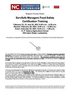 Cover photo for ServSafe Managers Food Safety Certification Training