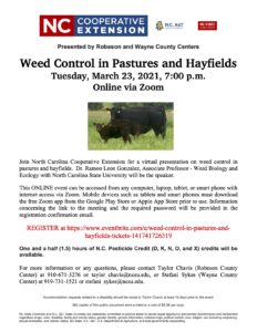 Cover photo for Weed Control in Pastures and Hayfields