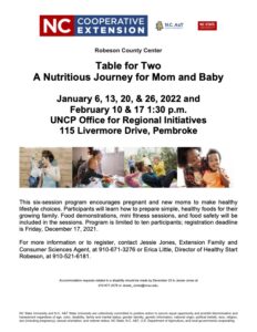 Cover photo for Table for Two a Nutritious Journey for Mom and Baby