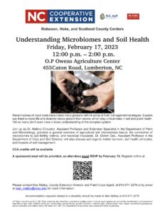 Cover photo for Understanding Microbiomes and Soil Health