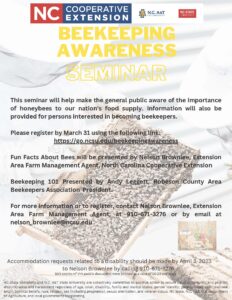 Cover photo for Beekeeping Awareness Seminar